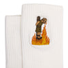 Burning Cigarette White